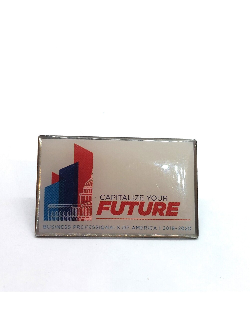 Business Professionals of America 2019 2020 Capitalize Future Enamel Pin BPA